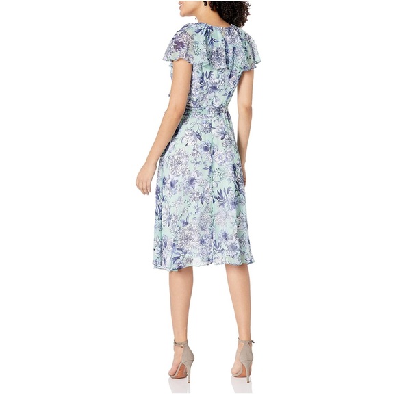 Tommy Hilfiger Women's Capelet Midi Dress Pink Size 14